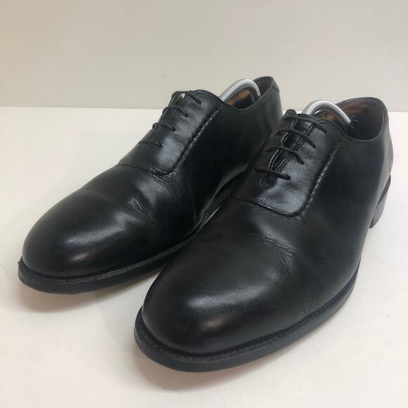 EXCELLENT Alden Men's 912 Oxford Black Calfskin U-Throat Men's Size 11.5 A/C - Picture 2 of 11